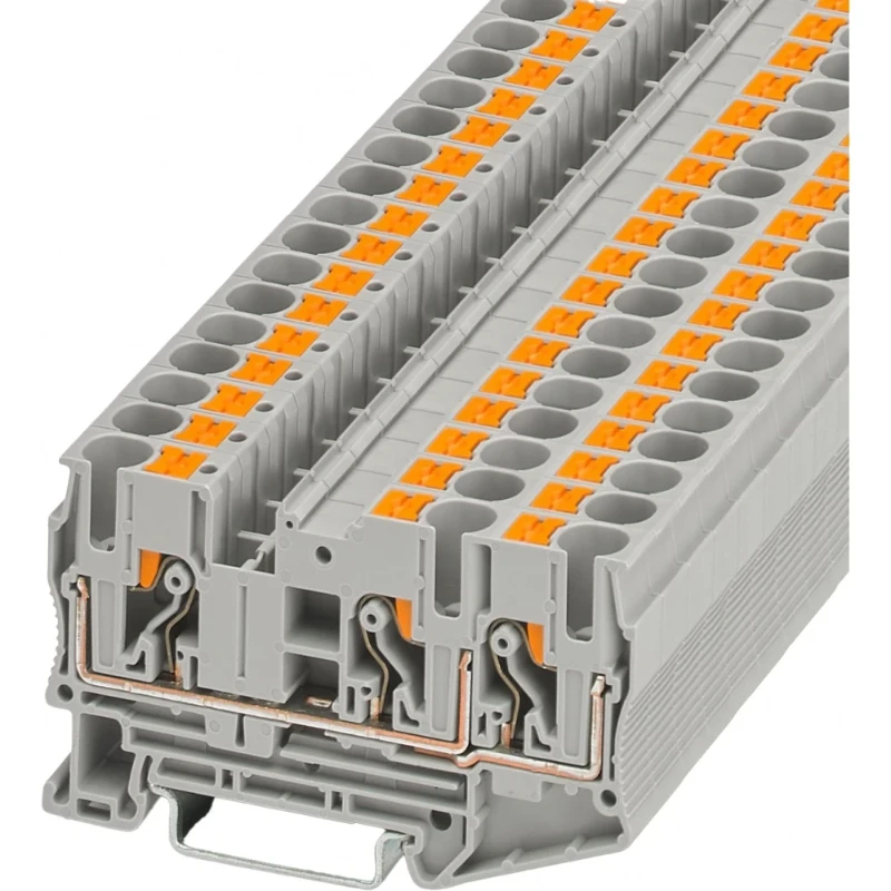 Phoenix Contact PT Verbindingsrijgklem 0,5-6mm² eendr. 0,5-6mm² meerdr. Grijs