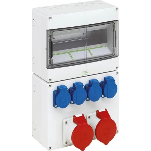 Spelsberg contactdoos combinatie