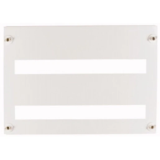 Eaton AFDEKPLAAT TBV BF 2X 45MM SLEUF 48TE WIT STAAL BOVEN EN ONDER