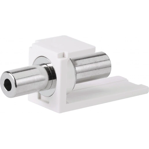 Panduit MINICOM JACK STEREO ADAPTOR ZWART