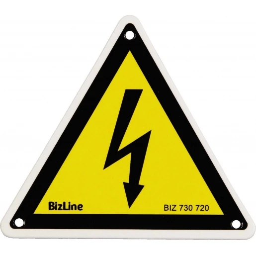 Bizline Gevarendriehoek 'elektriciteit' set 3 stuks