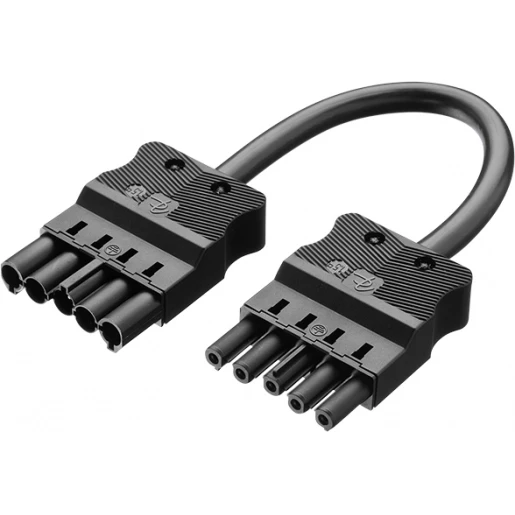 Adels Patchkabel gebouwinstallatie 5p Stekker Contrastekker (female) 2000mm