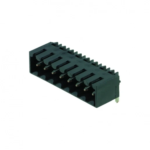 Weidmuller SL-SMT 3.50/05/90G 3.2SN BK BX PCB PLUG CONNECTOR CLOSED SIDE THT/THR SOLDER CONNECTION 3.5 MM NO