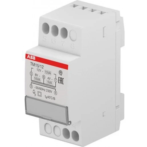 ABB VEILIGHEIDSTRAFO 12-24V 16VA 4 MODULES