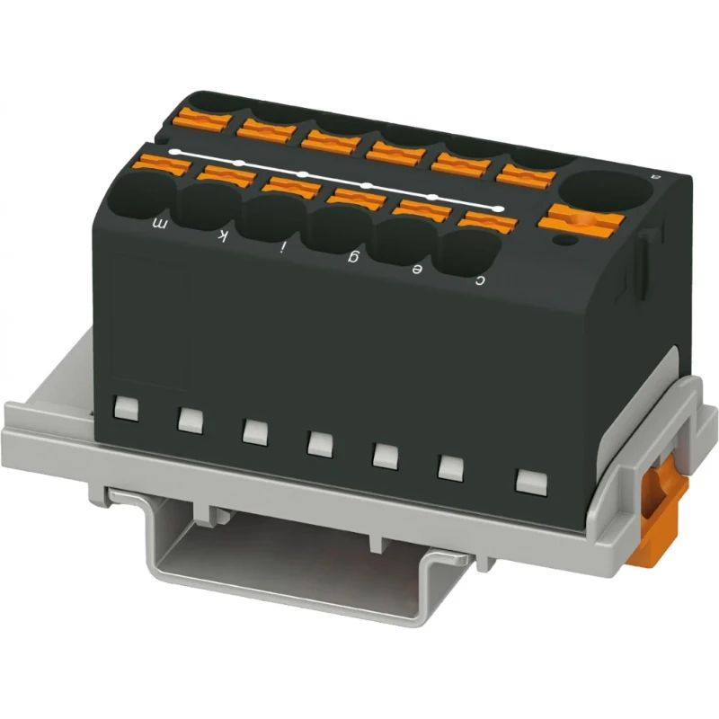 Phoenix Contact PTFIX Verbindingsrijgklem 0,2-6mm² eendr. Zwart