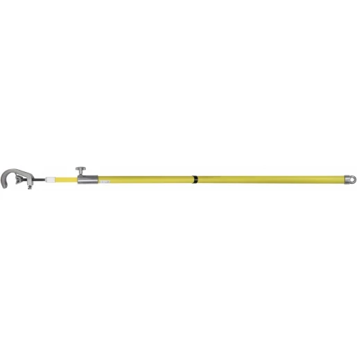 Dehn Telescopic earthing stick l 2875-5200mm w.fixed phase screw clamp