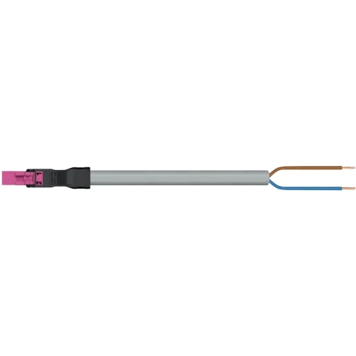 Wago SERIE 891 Patchkabel gebouwinstallatie 2p Stekker Vrij kabeluiteinde 1000mm