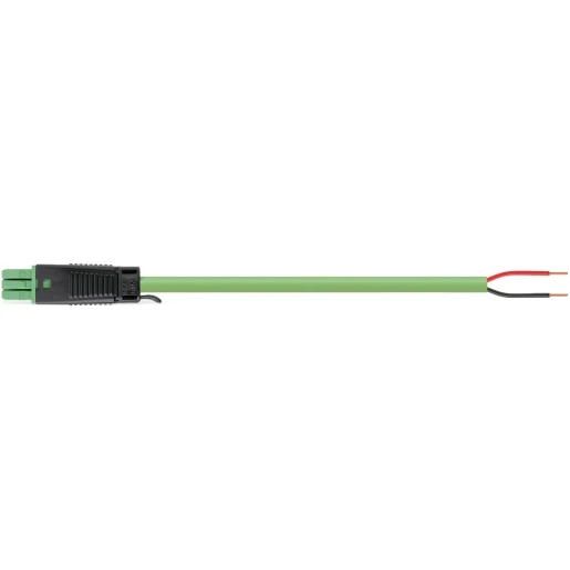 Wago SERIE 894 Patchkabel gebouwinstallatie 2p Contrastekker (female) Vrij kabeluiteinde 3000mm