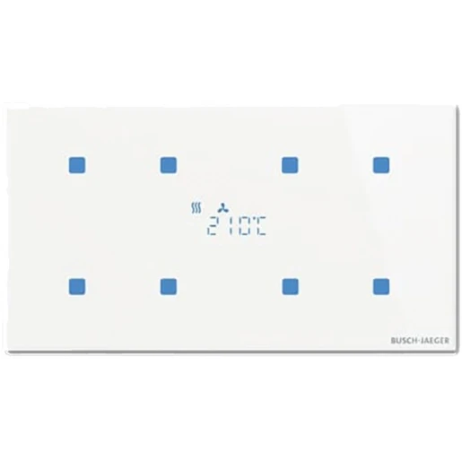 ABB Busch-Jaeger Glasstouch sensor KNX -Tacteo 4-voudig met RTC
