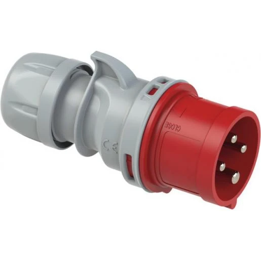 Bizline Rechte steker CEE EASY 32A 3P+T 380/415V IP44