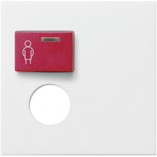 Gira System 55 miva centraalplaat oproepsysteem ackermann 73073 e/e3/73075 a wit RAL 9010 022703