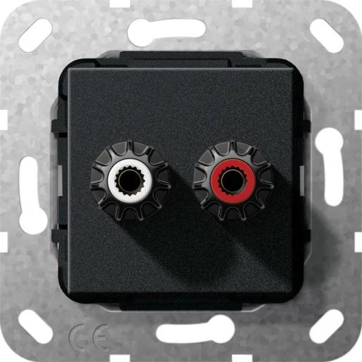 Gira Non-Design wbt-0708 cu nextgen koppelschoen soldeeraansluiting Basiselement met centrale afdekplaat Zonder label 566610