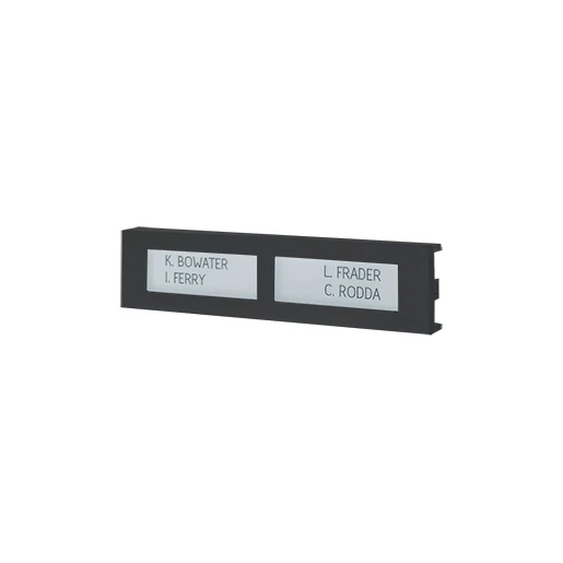 Comelit Ultra Functiemodule deurcommunicatie druktoets aluminium 2-voudig zwart UT9212MB