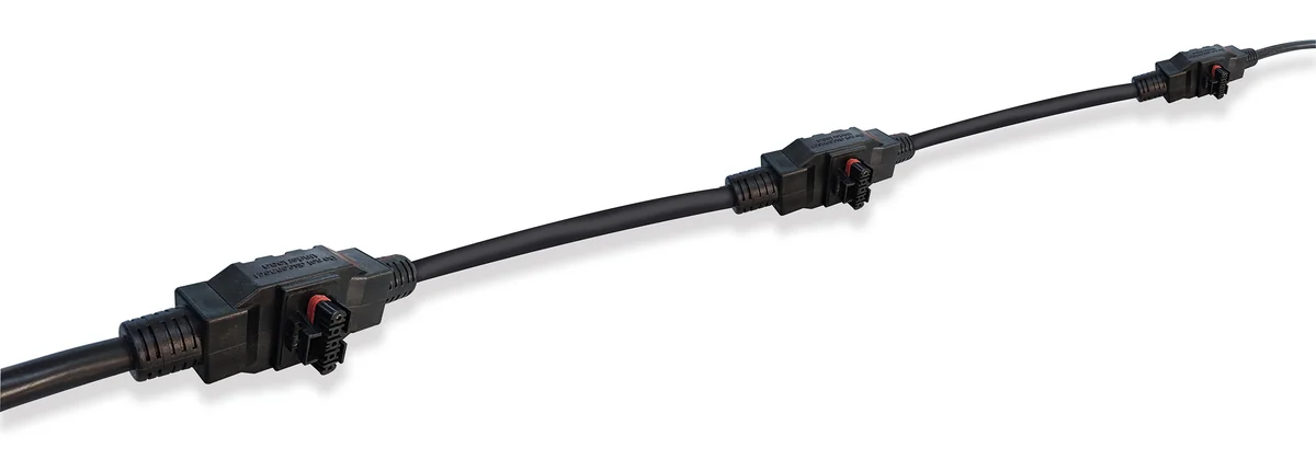 APsystems Accessoire 5C AC Bus Kabel, 3-Fase, 2.5mm2, 2.4M, 1 bus connector voor QT2