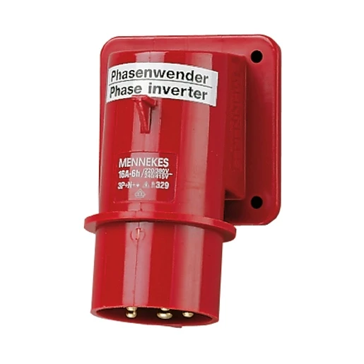 Mennekes Toestelc.stop 16A 5P 6H400V IP44 fasenw.
