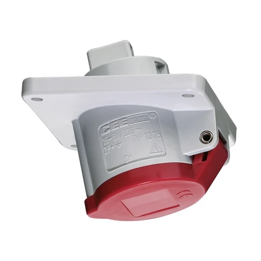 Mennekes Inb. contactdoos 16A 4P 6H 400V IP44