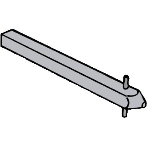 ABB Verlengas voor pistoolgreep diameter 12 mm lengte 250 mm