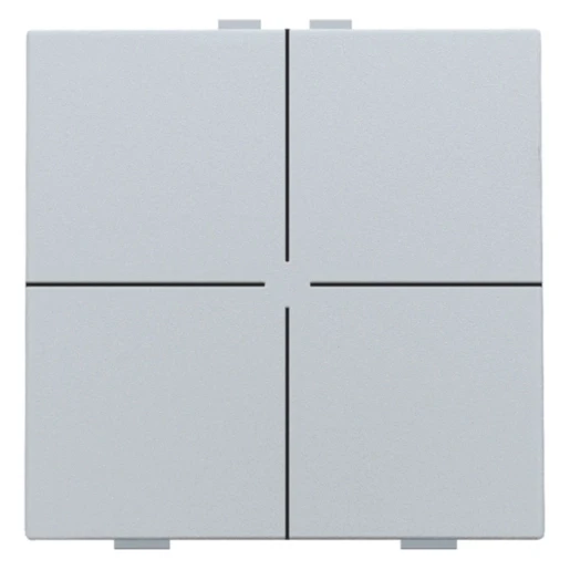 Niko Home Control Tastsensor bussysteem 4-voudig inbouw IP20 121-51004