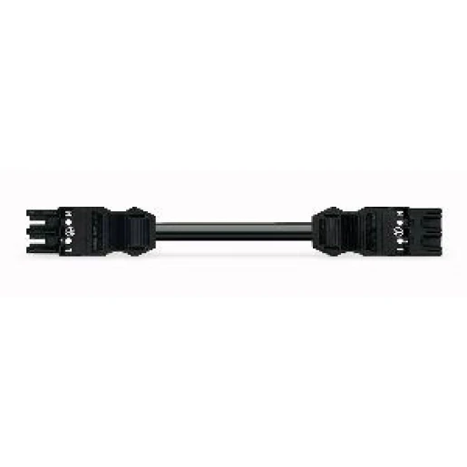 Wago Serie 771 Patchkabel gebouwinstallatie 3p Contrastekker (female) Stekker 1000mm