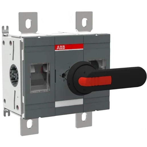 ABB Lastscheider 2p 630A Incl.bouten en moeren voor aansluiting hendel OHB200J12P en OXP12x280 as.