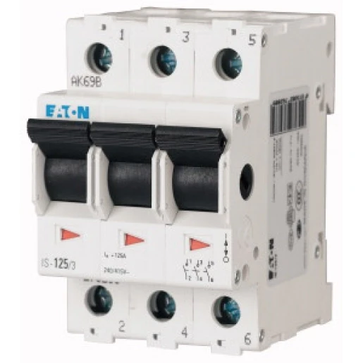 Eaton HOOFDSCHAKELAAR IS-40/3-40A-3 POLIG-BREEDTE 3TE