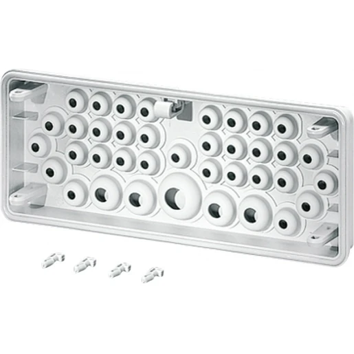 Hensel Mi Aanbouwflens met geïntegreerde invoertulen WM2 300mm