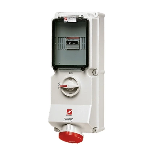 Mennekes WCD 32A5P 6H400V IP44 DUO v.v. autom.