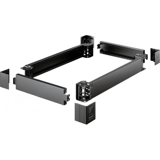 Rittal Vx afdekkap sokkel 100 mm hoog zwart