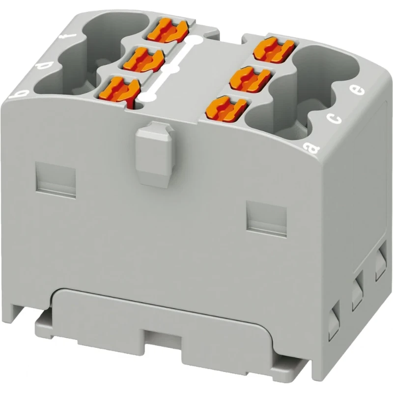 Phoenix Contact PTFIX Verbindingsrijgklem 0,14-1,5mm² eendr. 0,14-1,5mm² meerdr. Grijs