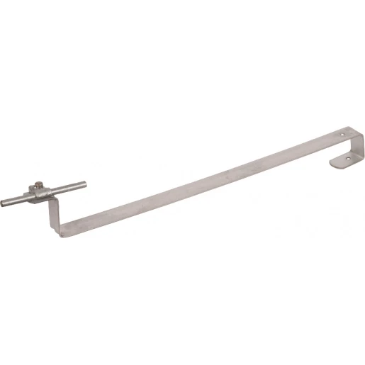 Dehn Roof conductor holder dehnquick st/tzn f.rd 6-10mm with brace l 410mm