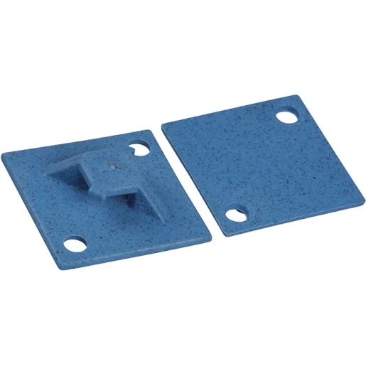 ABB 2-wegs of 4-wegs detecteerbare montuur blauw polypropylene temp tot 85