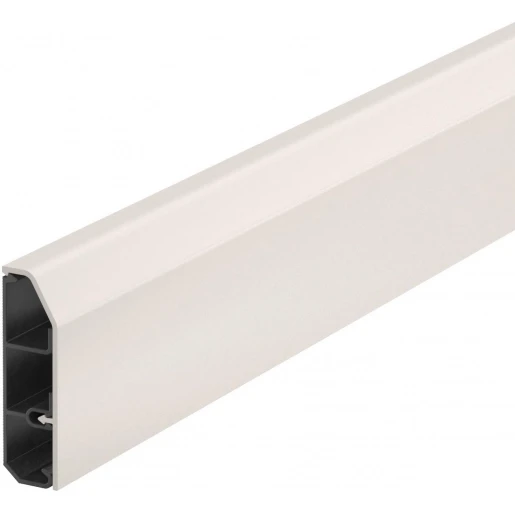 OBO SL plintgoot deksel en goot 20/70 20x20mm wit 9001 6132208