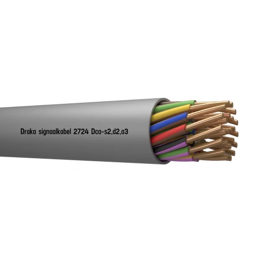 Draka 2700 Signaalkabel Dca Grijs 24x0,8mm - 100mtr