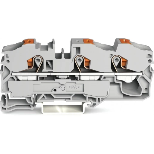 Wago 2216 Verbindingsrijgklem 2,5-16mm² eendr. 0,5-16mm² meerdr. Grijs