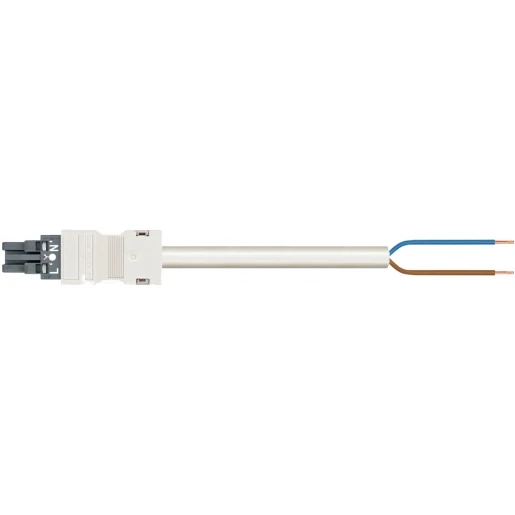 Wago SERIE 771 Patchkabel gebouwinstallatie 2p Contrastekker (female) Vrij kabeluiteinde 6000mm