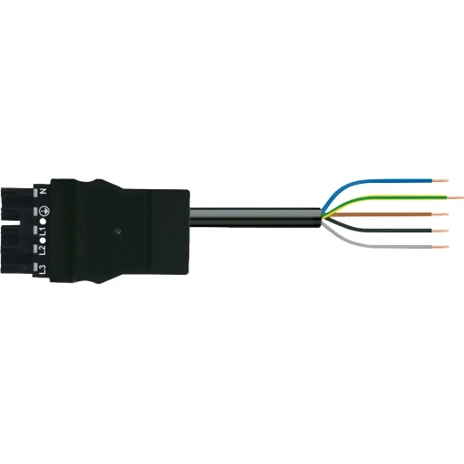 Wago SERIE 771 Patchkabel gebouwinstallatie 5p Stekker Vrij kabeluiteinde 7000mm