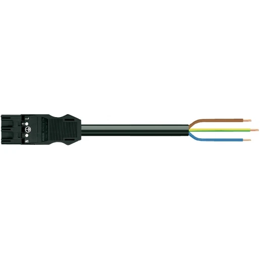 Wago SERIE 771 Patchkabel gebouwinstallatie 3p Stekker Vrij kabeluiteinde 7000mm
