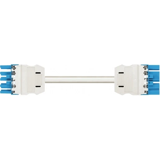 Wago SERIE 771 Patchkabel gebouwinstallatie 5p Contrastekker (female) Stekker 8000mm