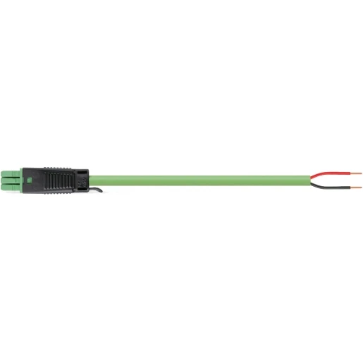 Wago SERIE 894 Patchkabel gebouwinstallatie 2p Contrastekker (female) Vrij kabeluiteinde 5000mm