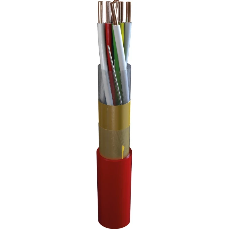 TKF JH(ST)H PH90/E30 4x2x0,8+0,8MM ROOD