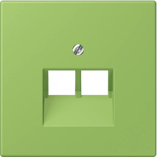 Jung LS range Afdekking centraalplaat LC32051 UAE/IAE 2 connectoren Zonder label LC969-2UA220