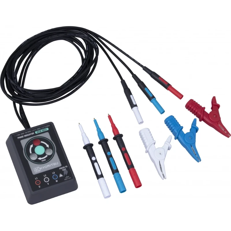 Kyoritsu draaiveldmeter CATIII 600V / CATIV 300V met draagtas 110 - 600V 40030894