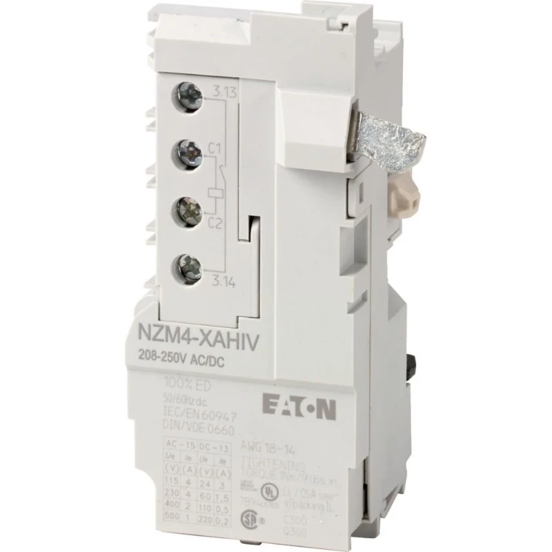 Eaton Uitschakelspoel NZM4 1 x voorijlend 110-130V AC/DC