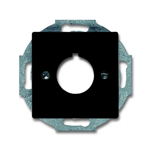 ABB Busch-Jaeger Future, Carat centraalplaat Bedieningselement 1 connector Zonder label antraciet 2CKA001724A4254