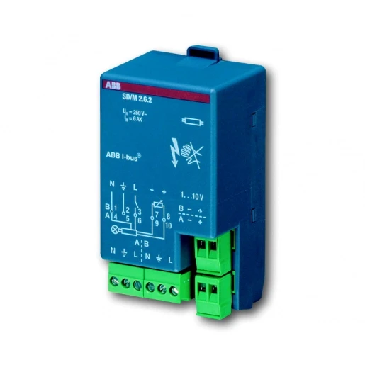 ABB Busch-Jaeger i-bus KNX Schakel- dimaktormodule KNX 1-10 V 2-v inbouw 2CDG110107R0011