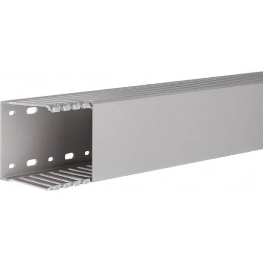 Hager Tehalit DNG Bedradingskanaal 75x75x2000mm PVC grijs RAL 7030 DNG7507507030B