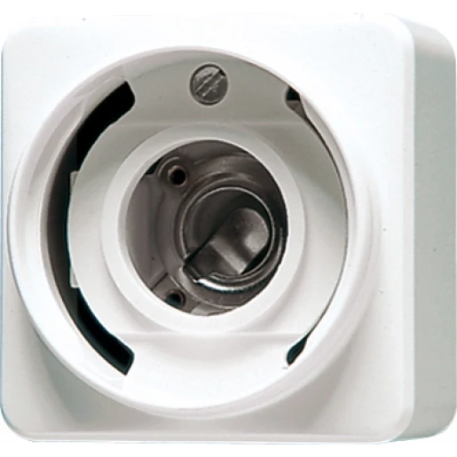 Jung WG 600 Lichtsignaal armatuur Basiselement 230V opbouw grijs IP44 637-10W