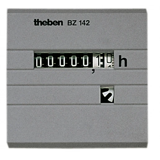 Theben BZ 142-1 bedrijfsurenteller frontinbouw 48 x 48 mm (BZ 142-1)