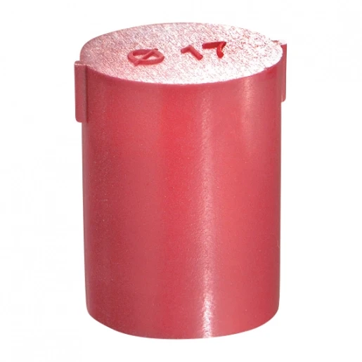 Wiska BLINDSTOP KUNSTSTOF 17MM T.B.V.WISKA SPRINT KABELWARTEL