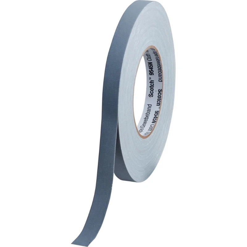 3M beschrijfbare textieltape grijs 15mmx50m 1 per rol